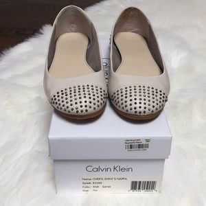 Calvin Klein Cheryl Shiny S Nappa Flat